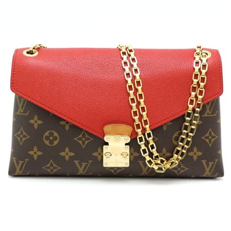 m41201 lv|LOUIS VUITTON Pallas Chain Monogram Shoulder Bag M41201 .